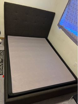 2 Queen Mattress Bed Frames $150/100 OBO