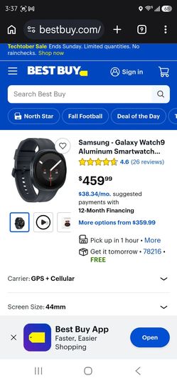 Samsung Galaxy 9 watch