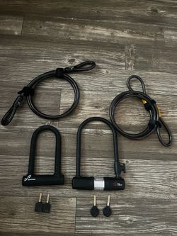 Bike locks and chains