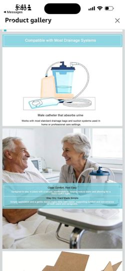PureWickâ„¢ Male External Catheters (Box of 30)