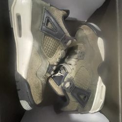 Jordan 4 SE Craft Medium Olive Size 5 Kids