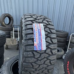 4 New Tires 33x12.50/20 American Roadstar Installed And Balanced 