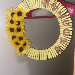 Handmaid Sunflower Wreath