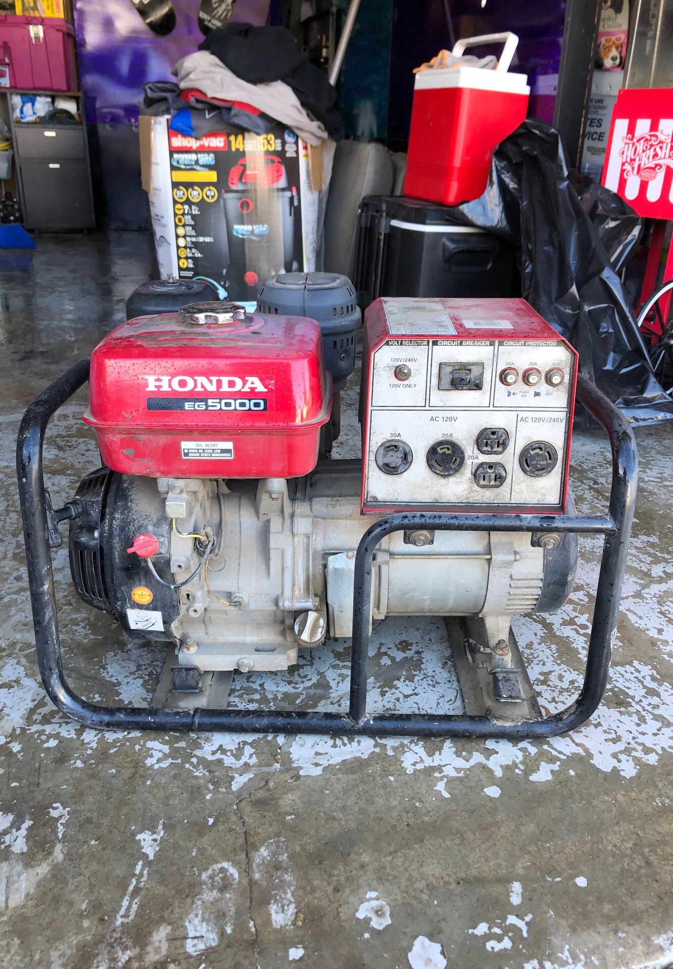 Honda eg5000 generator