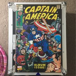 Captain America wall art work