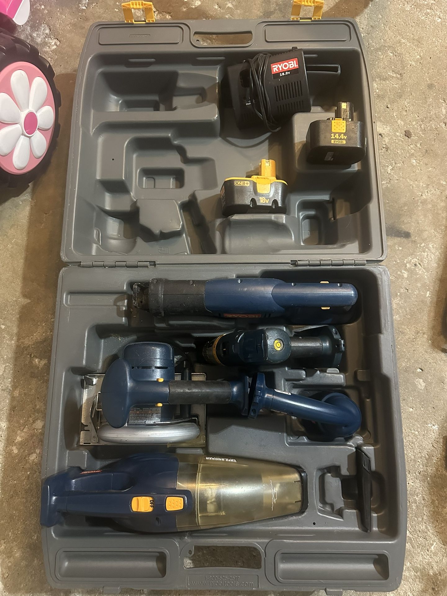 Ryobi 18v Set In Box