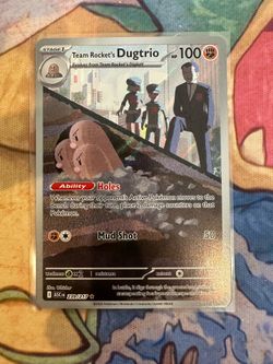 Team Rocket’s Dugtrio Pokemon Ascended Heroes