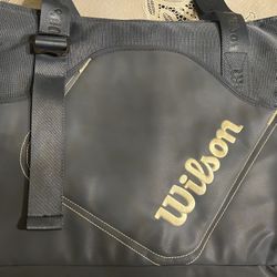 WILSON Pickleball Lifestyle Tote Bag - Grey/White