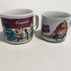 2 Vintage 1993 Campbells Soup/Coffee Mugs