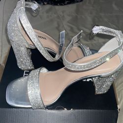 Rhinestone Heels