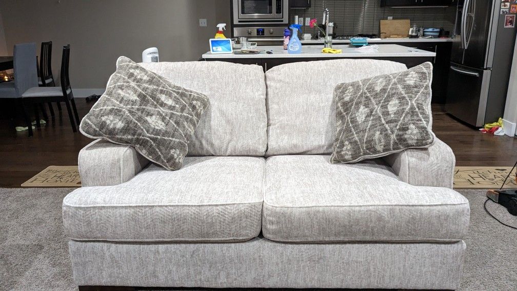 Ashley Designer Sofa, Love Seat and Chair 
