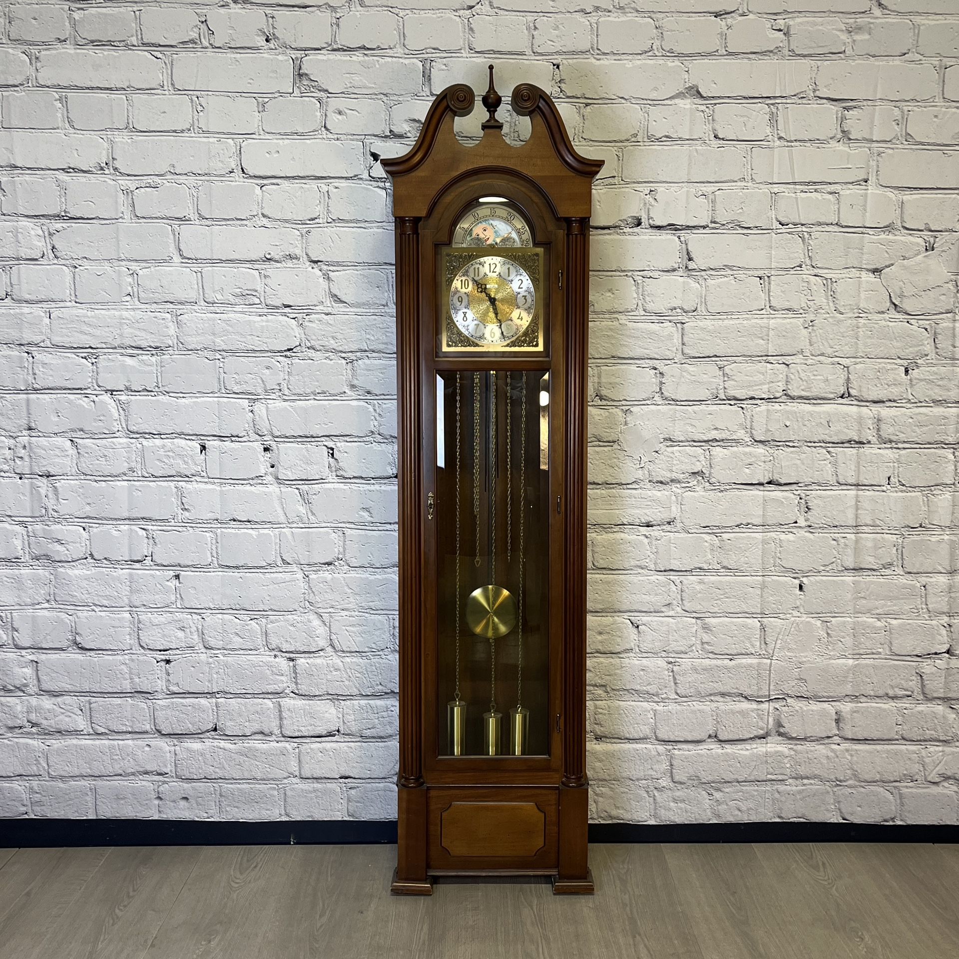 Trend Mahogany Grandfather Clock by Sligh Furniture