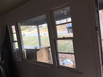 I have this big old windows I took it apart but it can be put back together