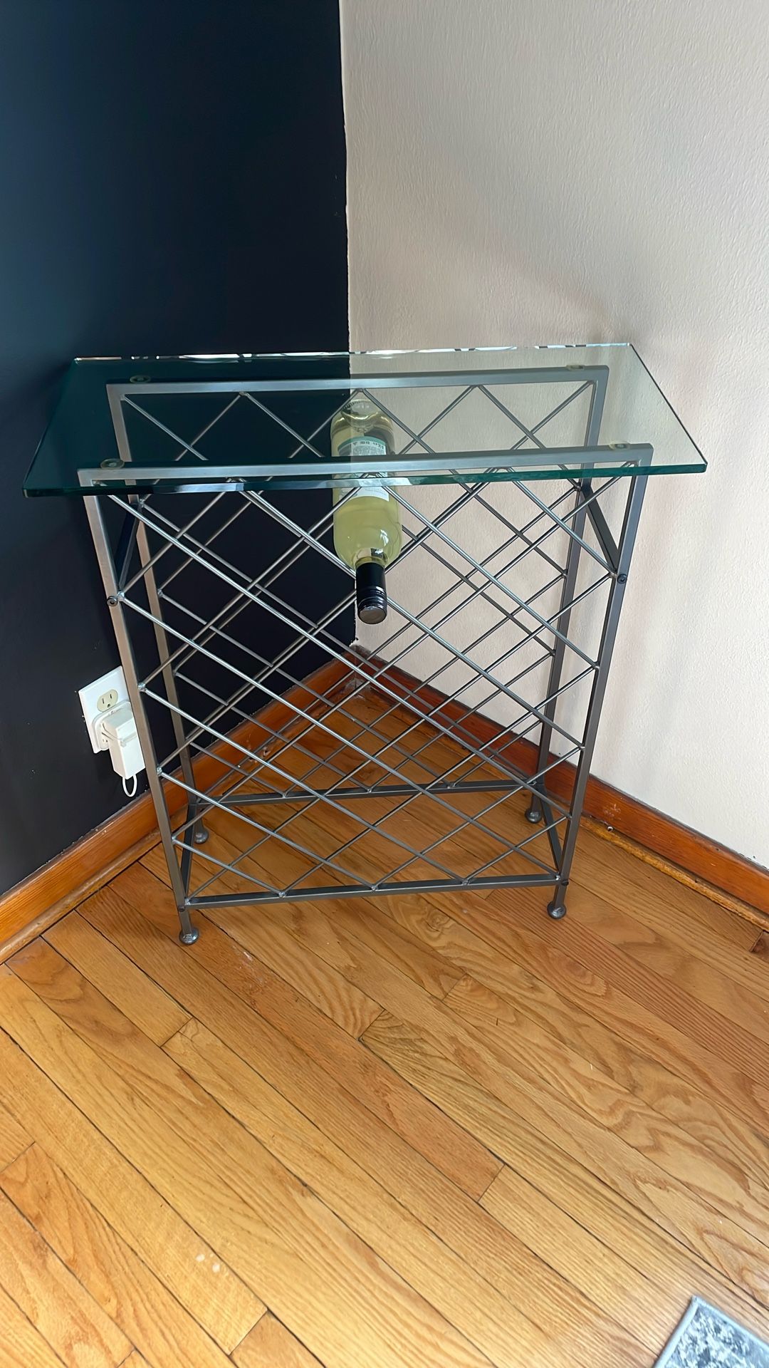 Decorative wine rack