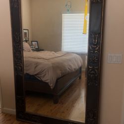 x large antique mirror