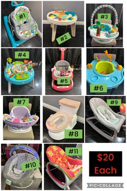 Baby & Toddler Gear Lot – 11 Items