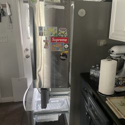 Chrome Modern Refrigerator 