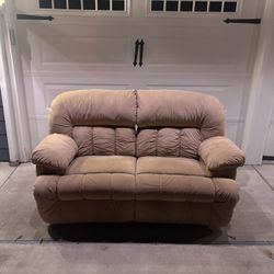 2 seated recliner and rocker