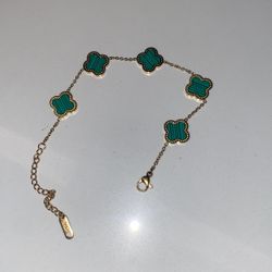 Clover Bracelet (Green)