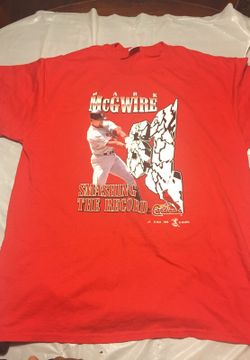 Mark McGwire 1998 home run t shirt