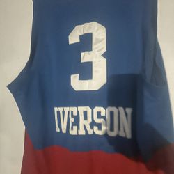 Carmelo Anthony & Allen Iverson Jersey 