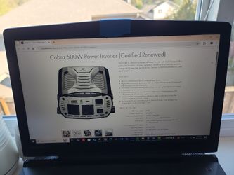 Cobra 500W Power Inverter (Certified Renewed)