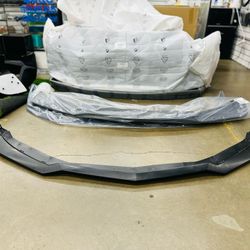 2016-2018 Chevy Camaro zl1 Style Unpainted Front Bumper Lip Spoiler PP