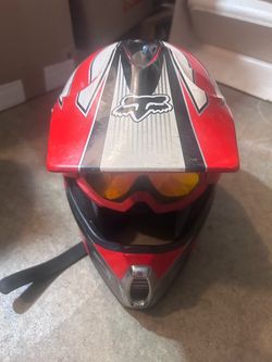 Fox Racing Dirtbike Motocross Helmet