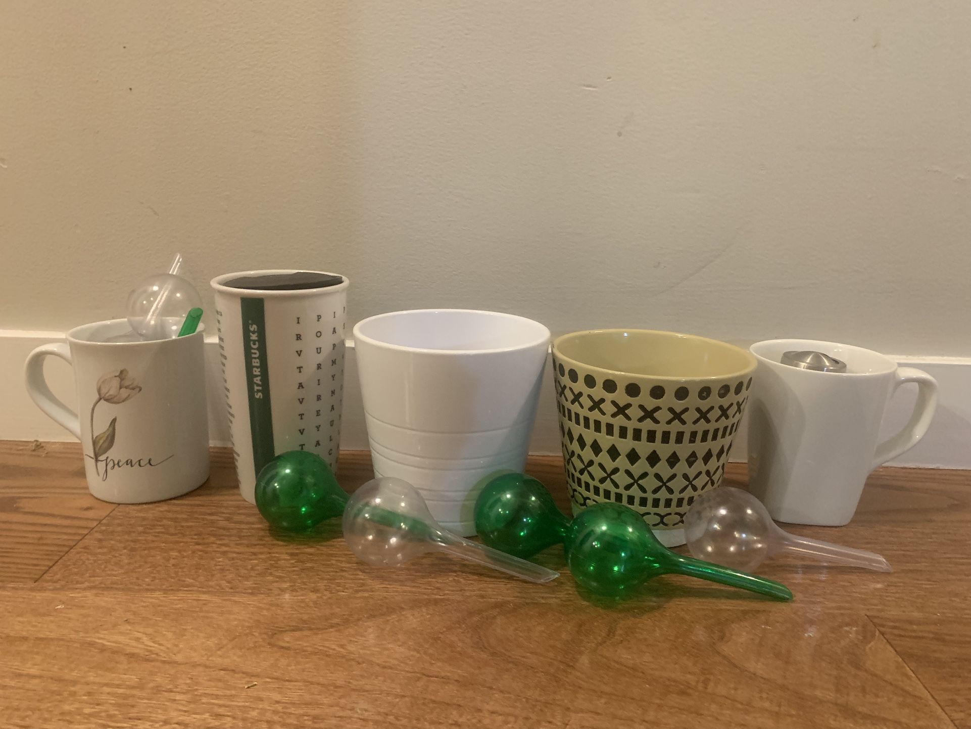 Free - Mugs and Small Flower Pot