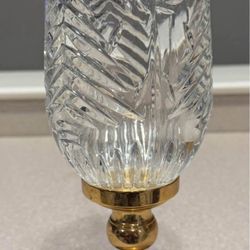  Crystal Tree Hurricane Lamp