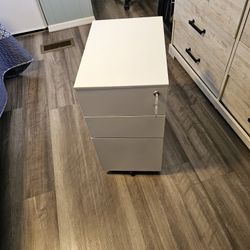 Metal filing cabinet