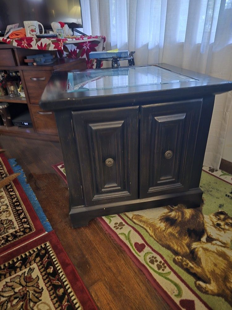 Rustic Bar Cabinet