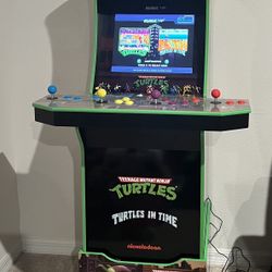 Ninja Turtles Arcade 1 Up. 4 Players 