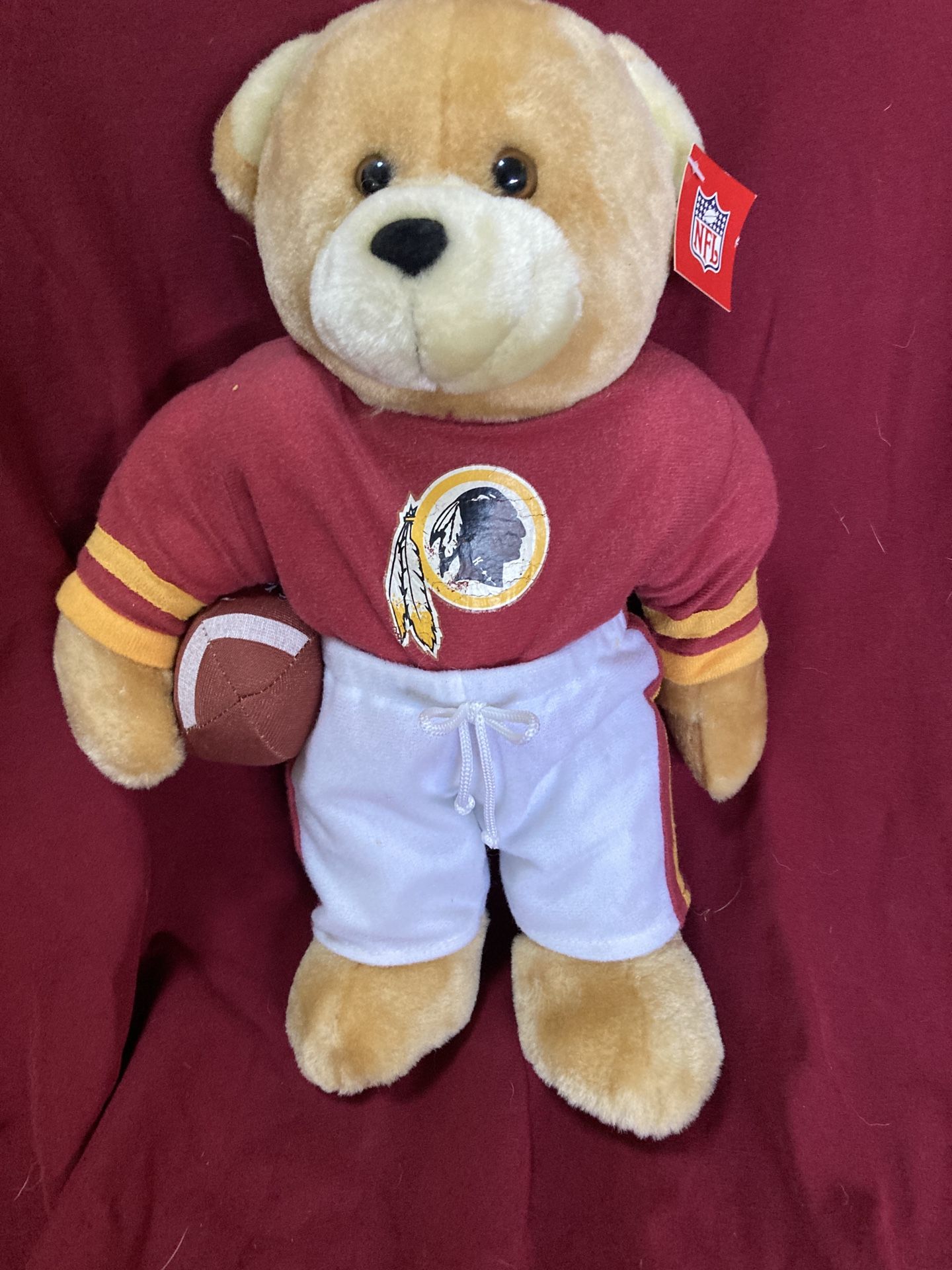 Official NFL Washington Redskin Collector Teddy Bear