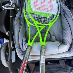Wilson Feel Rxt 105 4 3/8” Pair Of Rackets