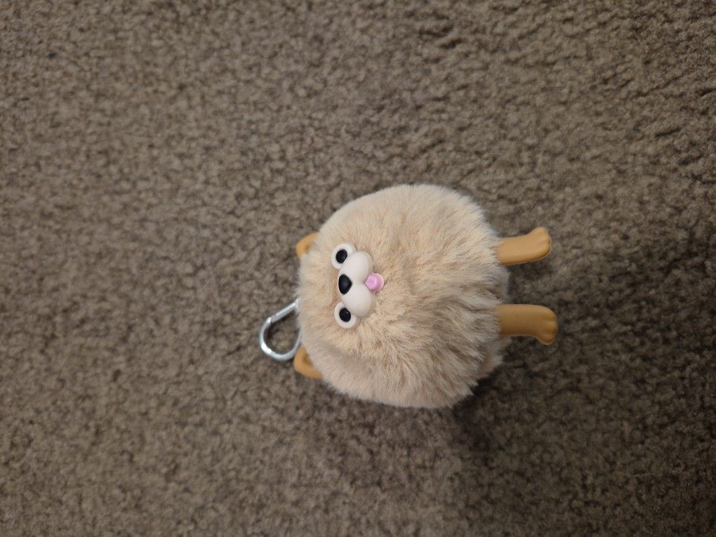 Dog Sanitizer Holder Key Chain