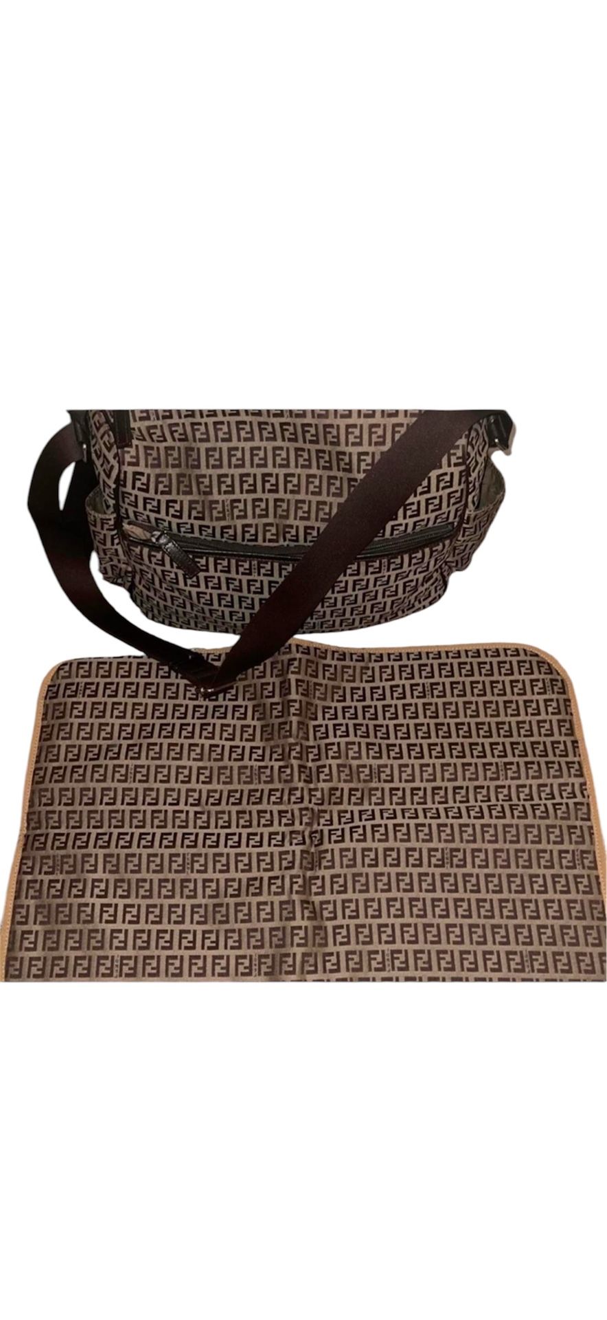 Authentic fendi diaper bag