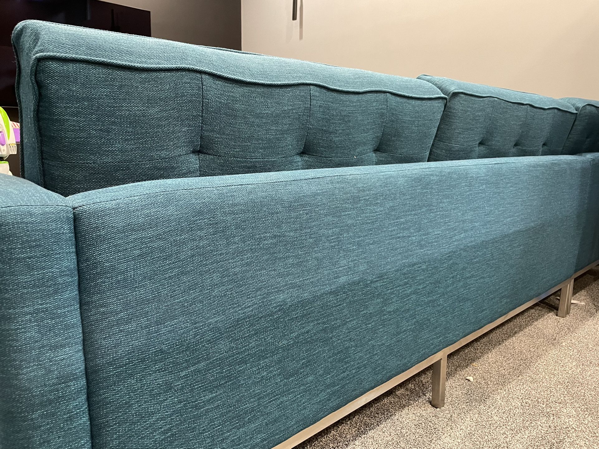 (Pending Pickup) Mid Century Modern Joybird Sectional Sofa for Sale in