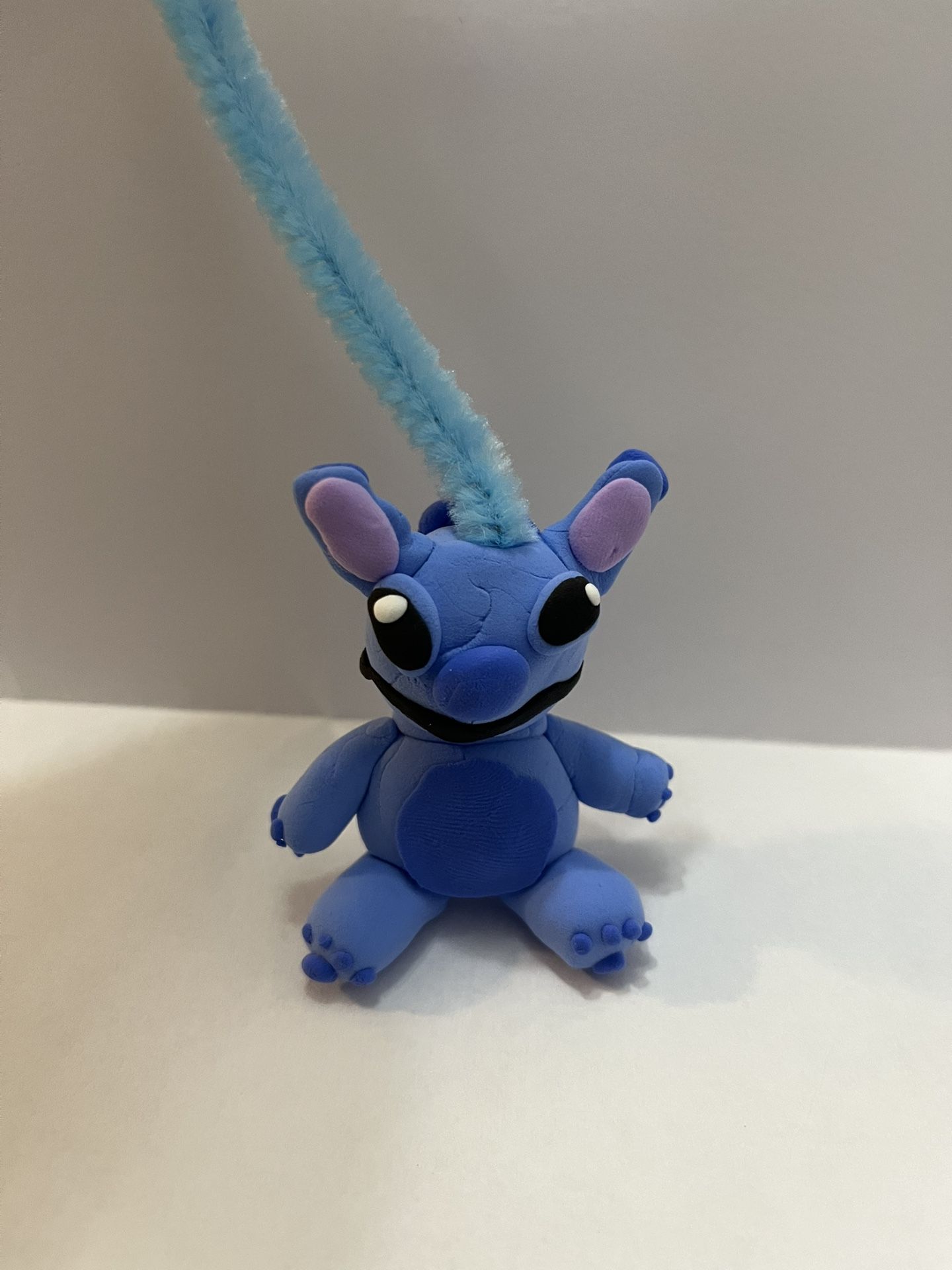 Handmade Stitch Keychain From The Magic Clay