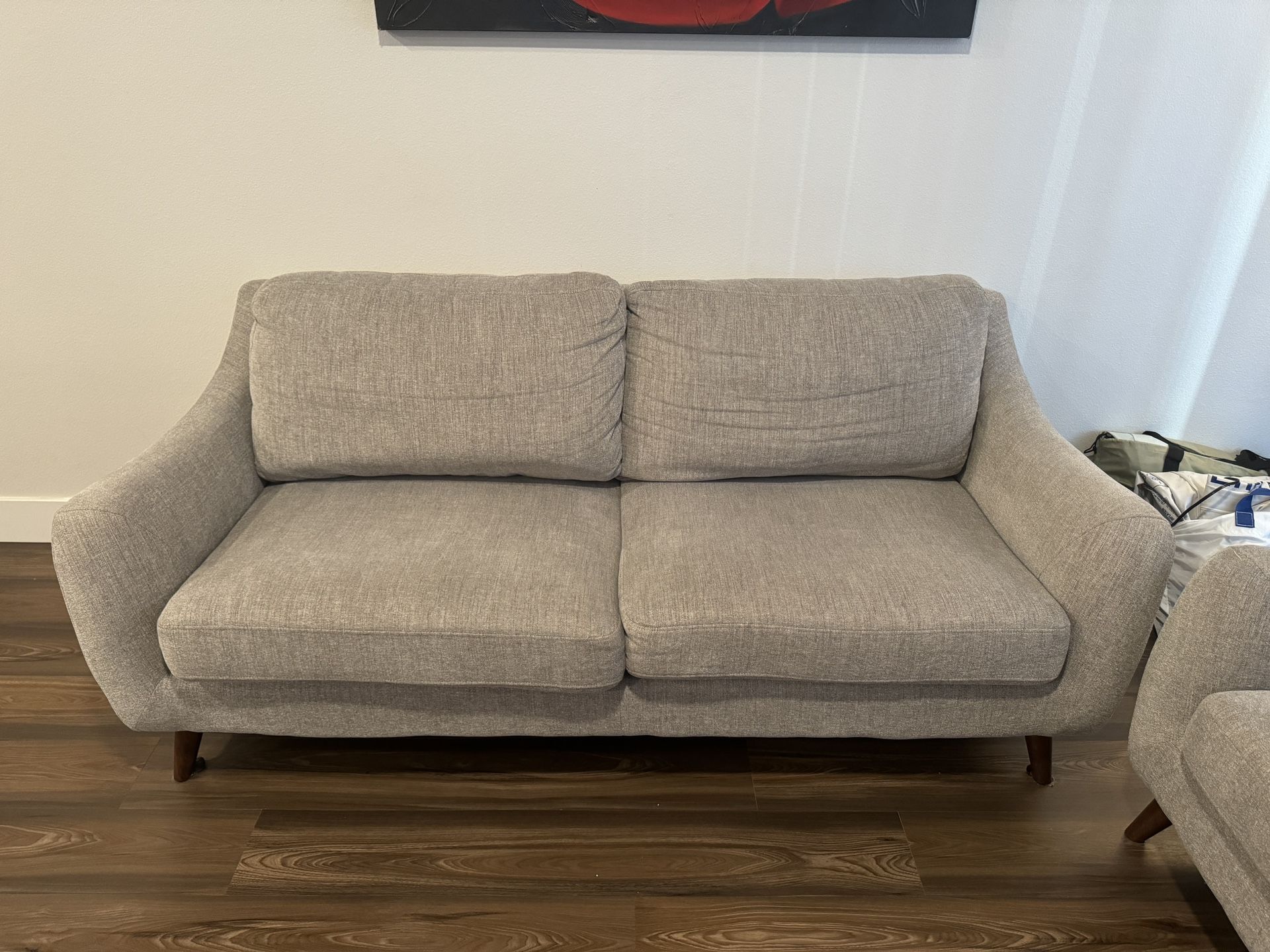 Gray 2 Set Couch