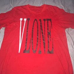 Red Vlone streetwear tee