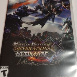 Monster Hunter Generations Ultimate Nintendo Switch