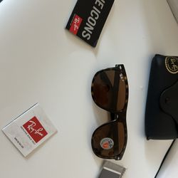 ray ban boyfriend tortoise polarized 
