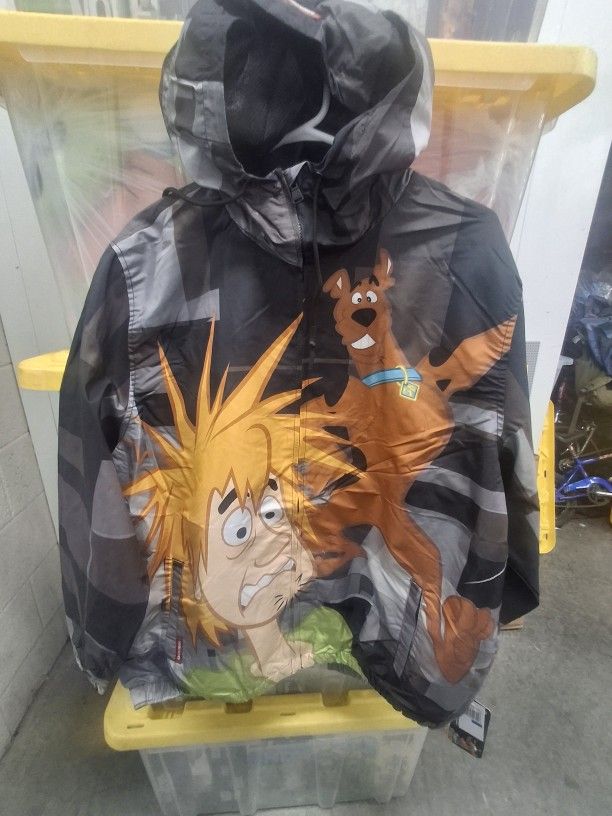 Members Only Limited Edition Scooby Doo Windbreaker Jacket Size: S" M" XL *NWT*