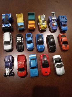 Maitso Die Cast Cars Trucks Lot 1/64 Tonka, Ford, Chevy, Raptor, Corvette, Mustang 