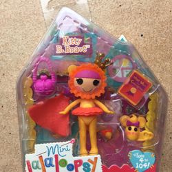 New Mini Lalaloopsy Kitty B Brave 