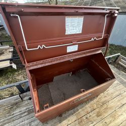 800$ OBO. Crescent JoBox 60" Slope Lid Chest