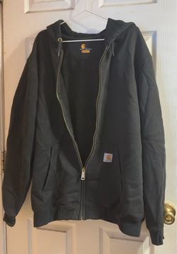 Carhartt Black Zip-Up Hoodie