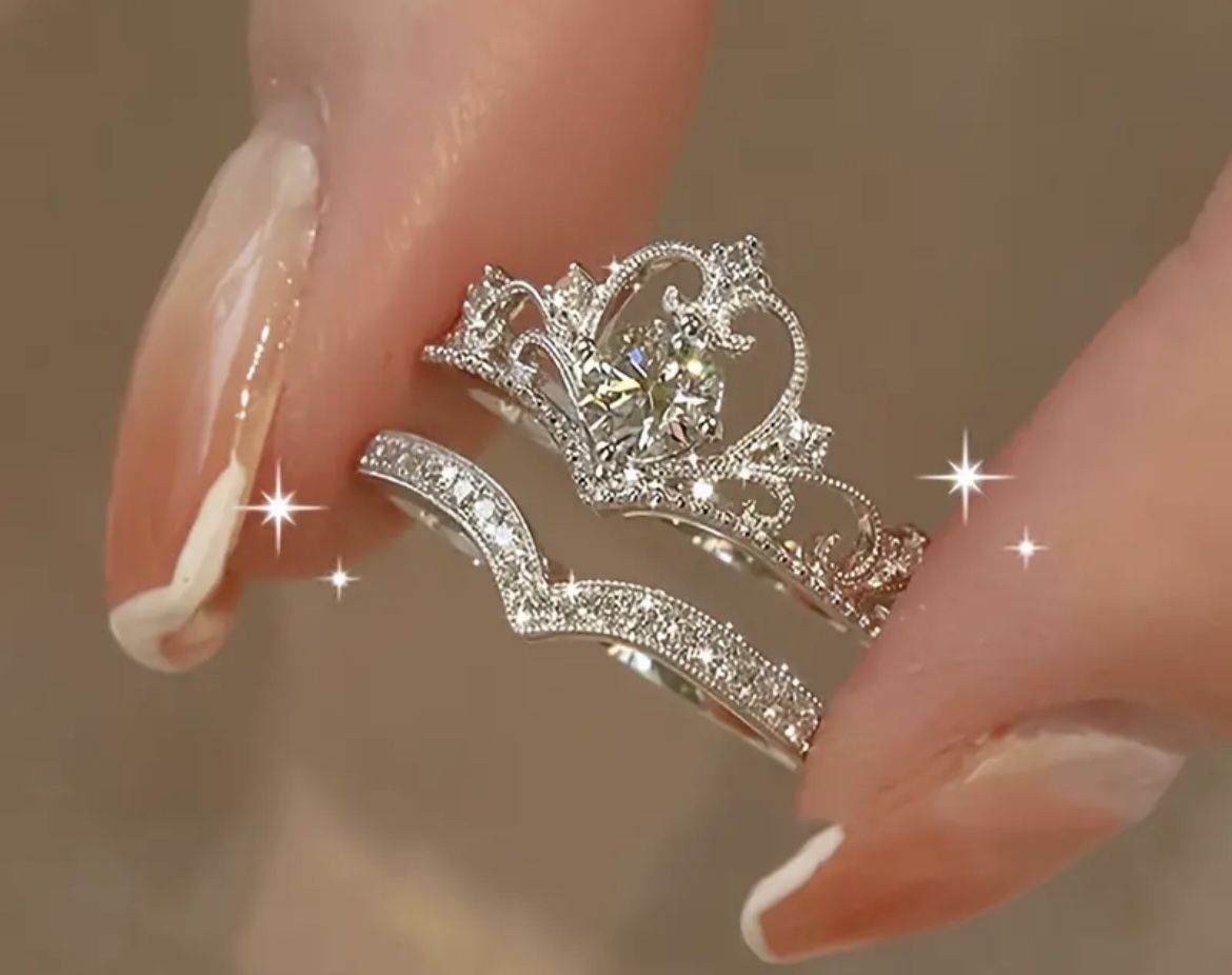 Crown Princess Ring Set