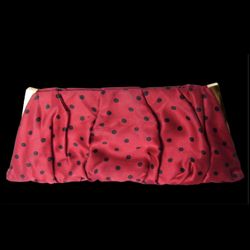 Dolce & Gabbana Red Miss Lady Satin Clutch Women Handbag